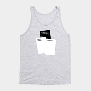 Cards Against Humanity Tank Top